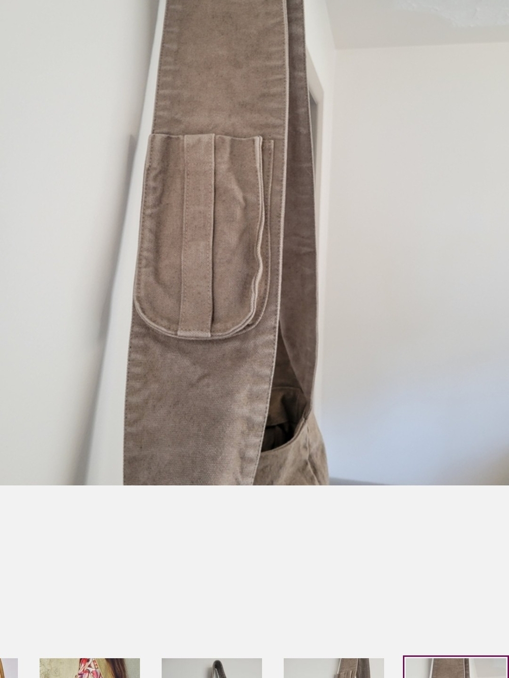 FREE PEOPLE/WE THE FREE Canvas Crossbody Tote - Picture 7 of 10